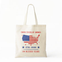 America 250 Gesegnete Jahre 1776-2026 Patriotisch