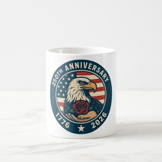 America 250: Honoring 250 Years of Independence Kaffeetasse (Mittel)
