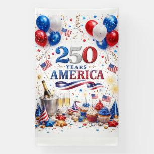 America 250 Jubiläumsszene Banner