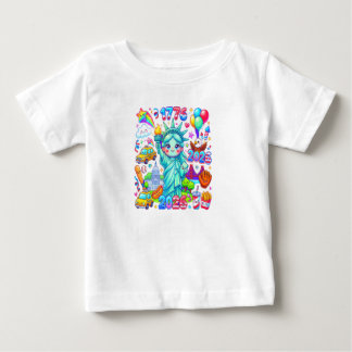 America 250 Kinder-Shirt – Cute patriotische USA 1 Baby T-shirt