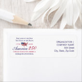 America 250 Land of Free Home Brave Blue Patriotic (Insitu)