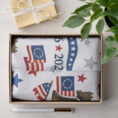 America 250 Liberty Bell Flag 1776-2026  Seidenpapier (Geschenk)