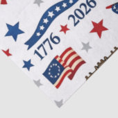 America 250 Liberty Bell Flag 1776-2026  Seidenpapier (Ausschnitt)