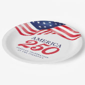 America 250 Patrioti Teller | 4. Juli (Schrägansicht)