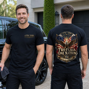 America 250 Patriotischer Adler 1776 2026 T-Shirt