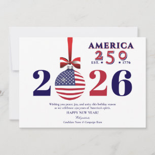 America 250 Patriotischer Weihnachten 2025 Sponsor