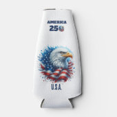 AMERICA 250 Personalized U.S.A. with Eagle Flaschenkühler (Vorderseite)