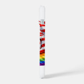 America 250 Pride Flag iPhone 15 Hülle (Linke Seite)
