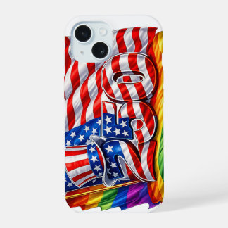 America 250 Pride Flag iPhone 15 Hülle