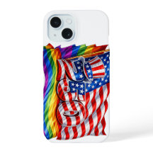 America 250 Pride Flag iPhone 15 Hülle
