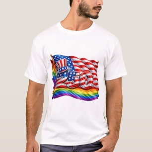 America 250 Pride-Flagge T-Shirt