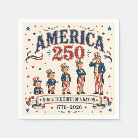 America 250 serviette (Vorderseite)