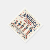 America 250 serviette (Ecke)