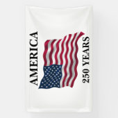 America 250 Years Flag Banner (Vertikal)