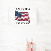 America 250 Years Flag Banner (InSitu)