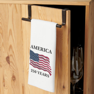 America 250 Years Flag Geschirrtuch
