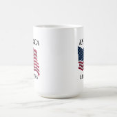 America 250 Years Flag Kaffeetasse (Mittel)