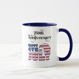  America 250th Birthday Anniversary Tasse