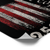 America 250th Birthday Us Flag 250 Years We The Pe Poster (Ecke)