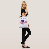 America 250th-Spirit of Freedom-White-Edit Text Tasche (Am Model)