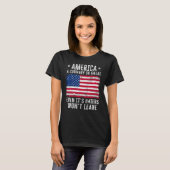 America a country so great even it s Haters won le T-Shirt (Vorne ganz)