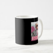 America Back Daddy's Zuhause Funny Pink Donald Tru Kaffeetasse (VorderseiteRechts)