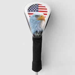 AMERICA BALD EAGLE Monogram Golf Head Cover Golf Headcover