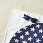 AMERICA BALD EAGLE Monogramm Strandtuch (Beispiel)