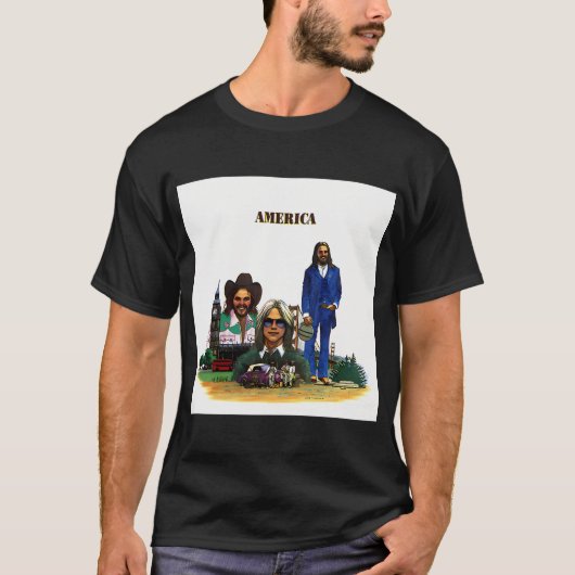 America-Band T-Shirt (Vorderseite)