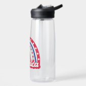 America Boho Rainbow 4 vom Juli 1776 Trinkflasche (Links)