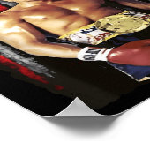 America Boxer Trump Rocky Trump Meme Trump 2024 , Poster (Ecke)