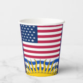 AMERICA COLUMBIA PAPPBECHER (Rückseite)