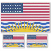 AMERICA COLUMBIA STICKER (Vorderseite)