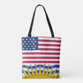 AMERICA COLUMBIA TASCHE (Rückseite)