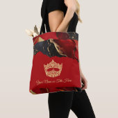 America Crown Ink Marble Tote Bag Tasche (Von Nahem)