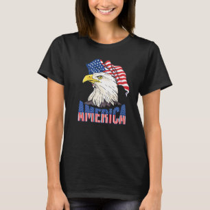 America Eagle American Stolz 4. Juli Sam Liber T-Shirt