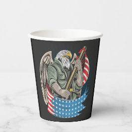 America Eagle Pappbecher