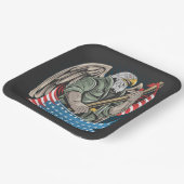 America Eagle Pappteller (Gewinkelt)