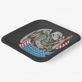 America Eagle Pappteller (Gewinkelt)