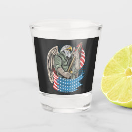 America Eagle Schnapsglas
