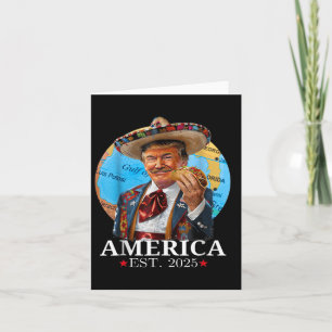 America Est 2025 Retro Vintag Beach T-Shirt Karte