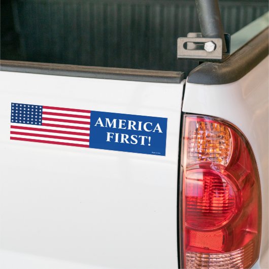 America First Autoaufkleber (Auf Lkw)