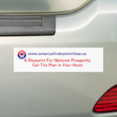 America First Committee Autoaufkleber (Auf Auto)
