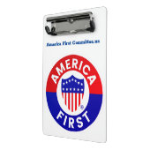 America First Committee Mini Clipboard Klemmbrett (Gewinkelt2)