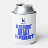 America First Koozie Dosenkühler (Kanne Vorderseite)