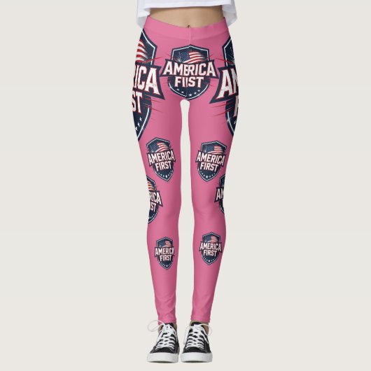 America First -  Leggings (Vorderseite)