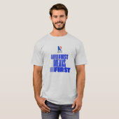America First T - Shirt (Vorne ganz)