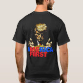 America First T-Shirt (Rückseite)