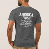 America First T - Shirt (Rückseite)
