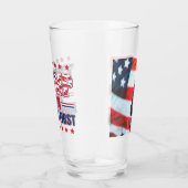 America First Trump 2024 Glas (Rechts)